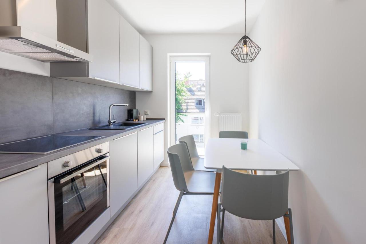 Glueck Auf Appartements Schleiermacherstrasse ドゥイスブルグ エクステリア 写真