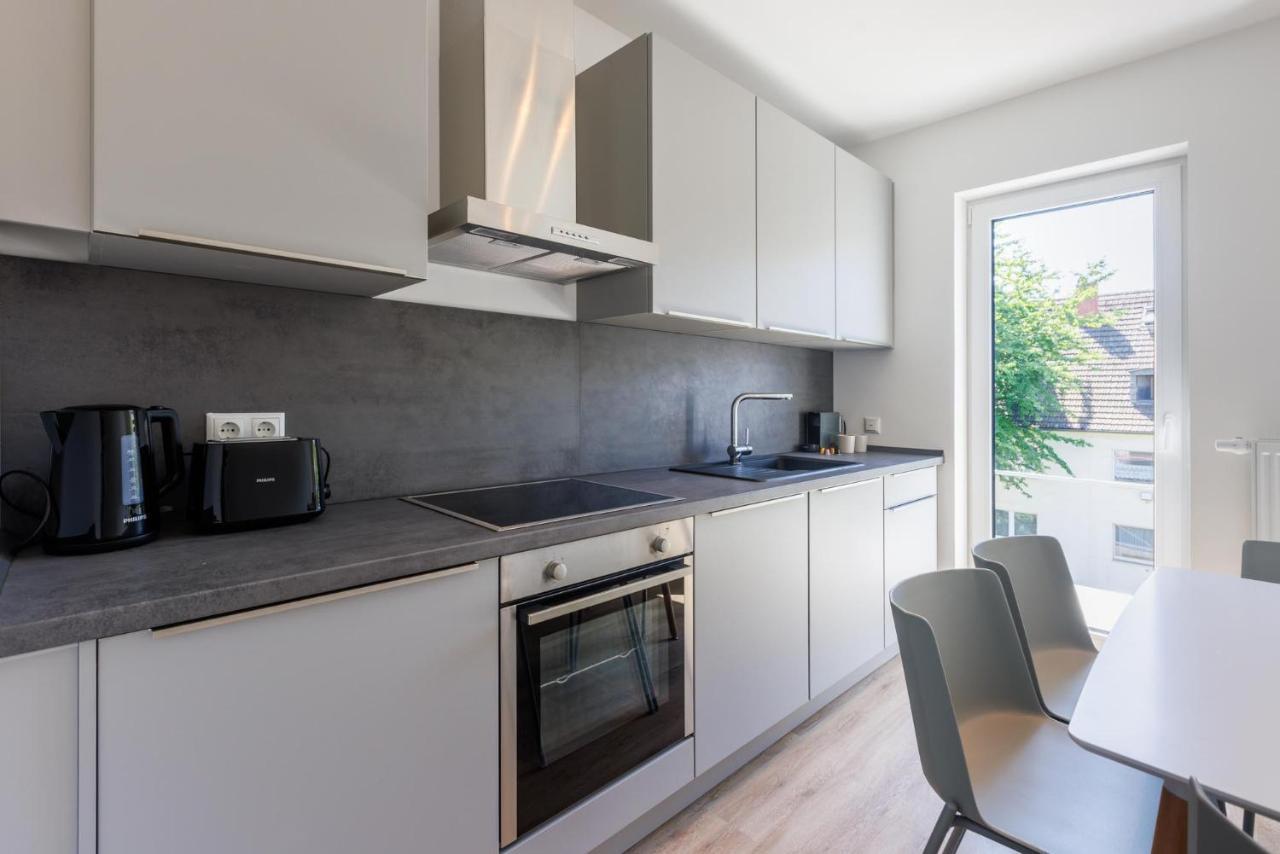 Glueck Auf Appartements Schleiermacherstrasse ドゥイスブルグ エクステリア 写真