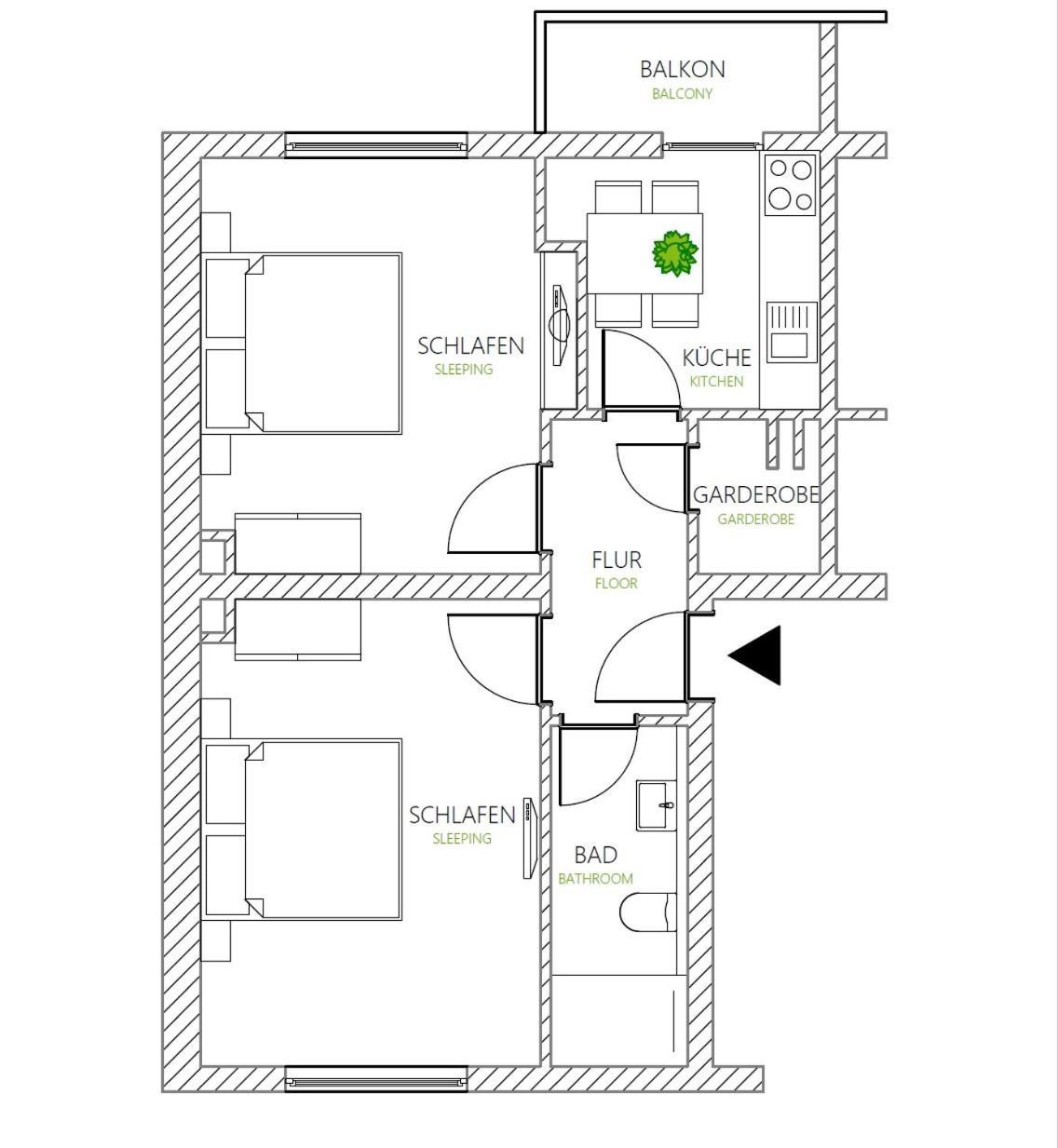 Glueck Auf Appartements Schleiermacherstrasse ドゥイスブルグ エクステリア 写真